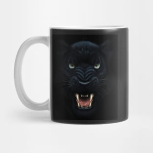 Lovely &amp; Cool panther Illustration Gift idea For Family members Mug
